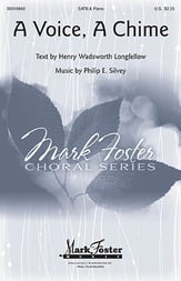 A Voice, a Chime SATB choral sheet music cover